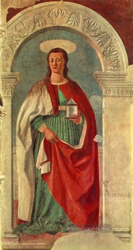 Saint Mary Magdalen Italienischen Renaissance Humanismus Piero della Francesca Ölgemälde